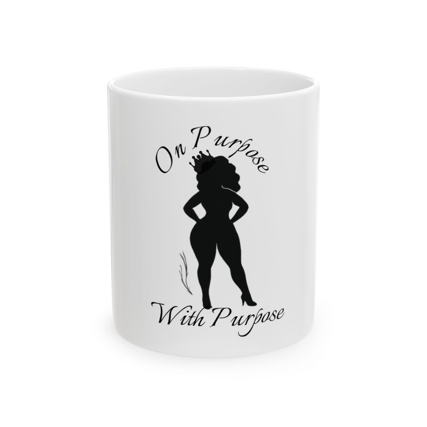 Empowering Black Woman Mug, Inspirational Gift, Funny Coffee Cup, Motivational Drinkware, Perfect for Self-Care, Self-Love