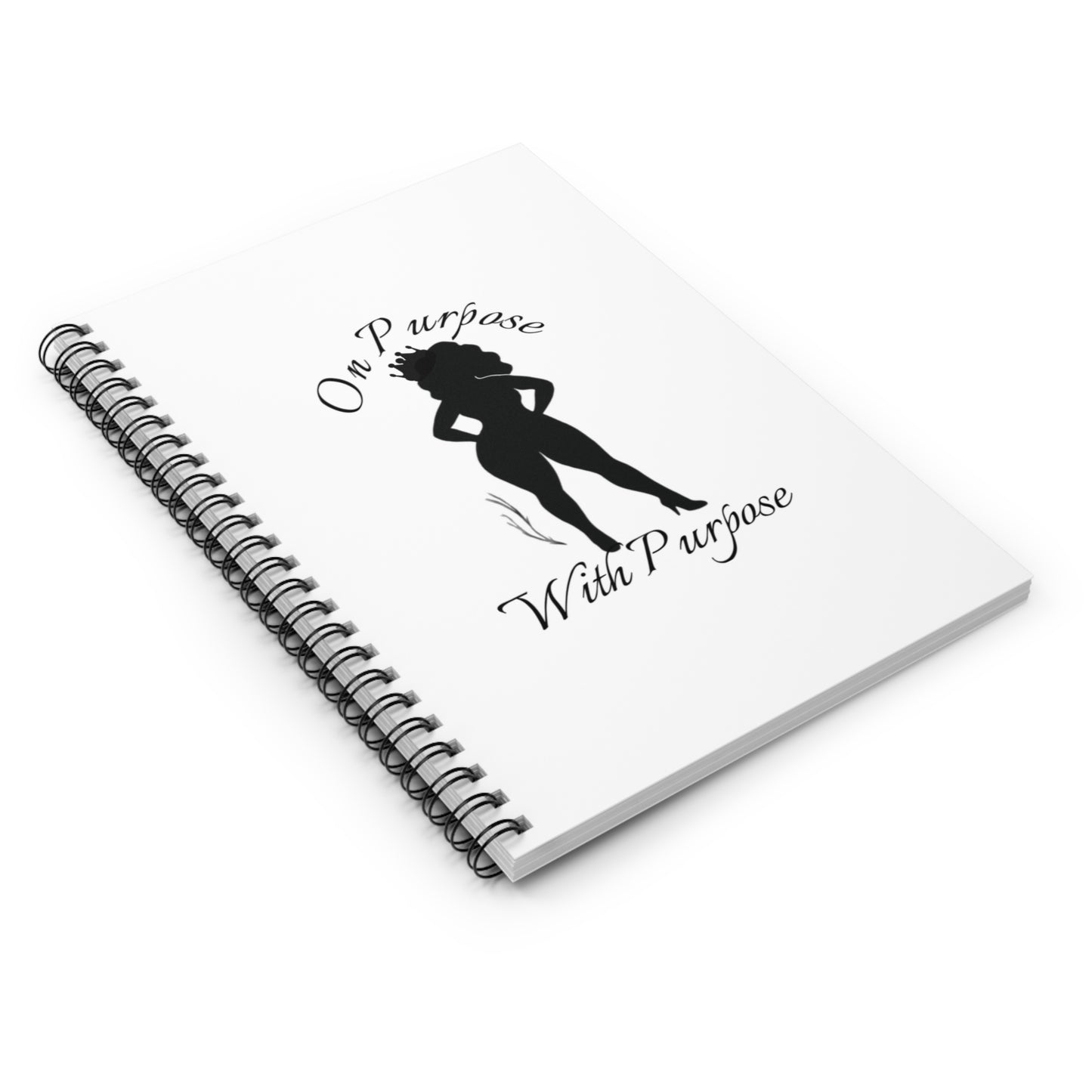 Empowering Spiral Notebook | Creative Journal, Gift for Her, Inspirational Stationery, Black Girl Magic, Purposeful Writing