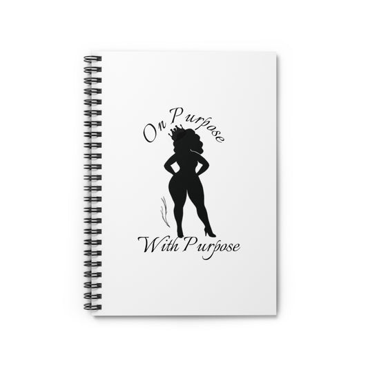 Empowering Spiral Notebook | Creative Journal, Gift for Her, Inspirational Stationery, Black Girl Magic, Purposeful Writing