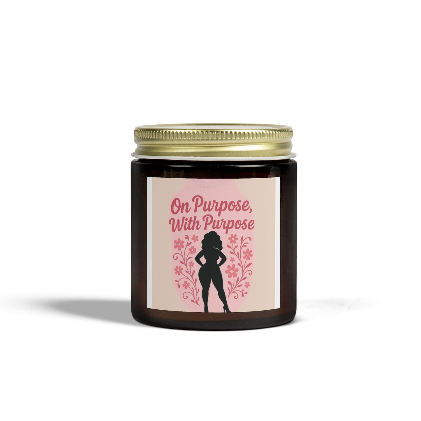 Scented Candle - On Purpose, With Purpose | Aromatherapy Gift, Home Decor, Self-Care, Relaxation